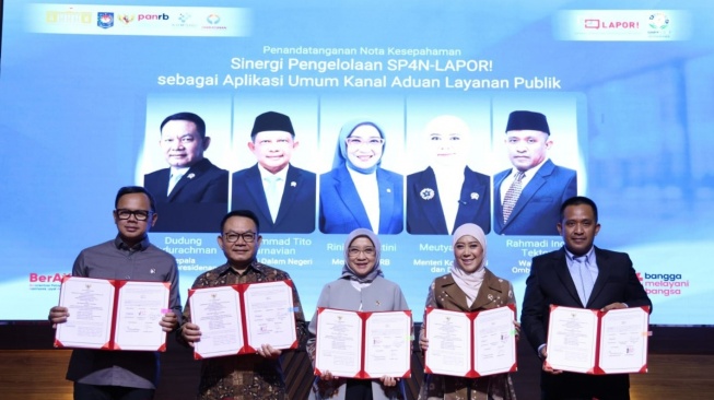 Tegaskan Pentingnya Suara Masyarakat, Pemerintah Perbarui Komitmen Sinergi SP4N-LAPOR!