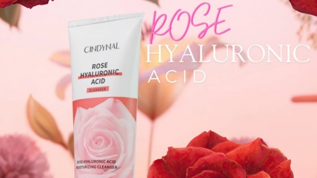 Cindynal Rose Hyaluronic Acid Moisturizing Cleanser (Shopee)
