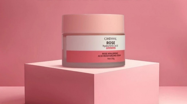 CINDYNAL Rose Hyaluronic Acid Cream (Shopee)