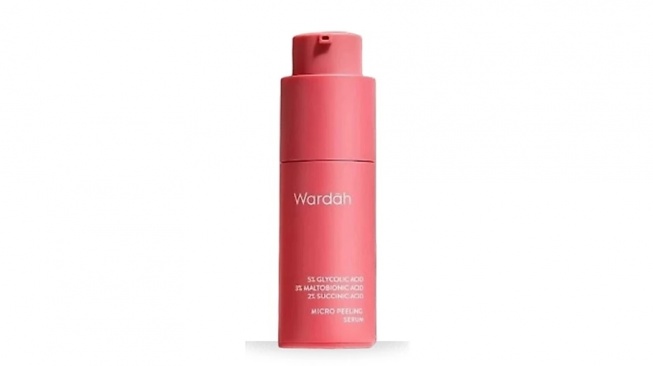 Wardah 5% Glycolic Acid 3% Maltobionic Acid 2% Succinic Acid Micro Peeling Serum (Shopee)
