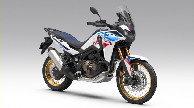 Tampil Lebih Gagah, Honda CRF1100L Africa Twin Dapatkan Penyegaran Warna Baru