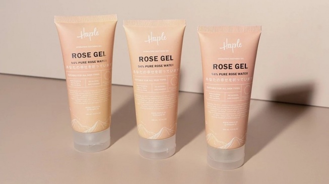 Haple Rose Soothing Gel (Shopee)