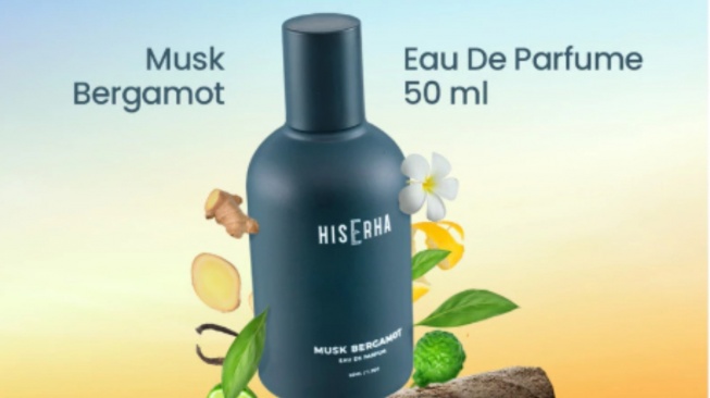 HISERHA Musk Bergamot Eau de Parfum. [Shopee]
