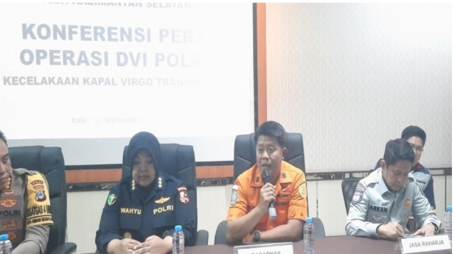 Bangkai Kapal Terbalik, Lorong Tertutup Jadi Kendala Tim SAR Cari Korban Virgo