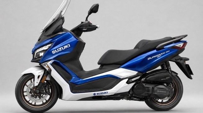 Sinyal Kuat Kembalinya Suzuki Burgman 350 Tantang Dominasi Yamaha XMAX dan Honda Forza