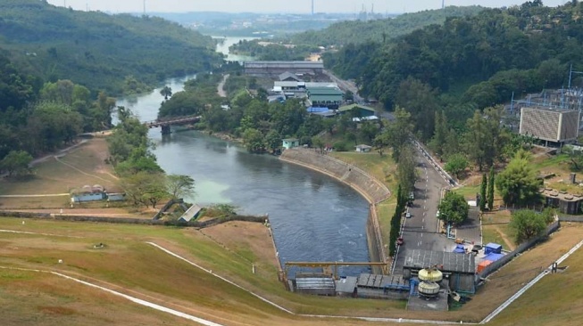 Bendungan Jatiluhur. Sumber: Dok Kementerian PUPR