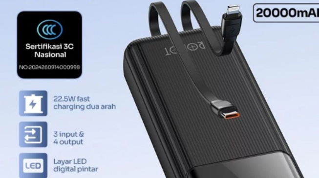 ROBOT RP-201Q Power Bank 20.000 mAh. [ROBOT]