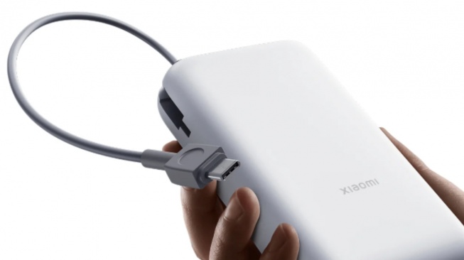 Xiaomi Power Bank 20.000 mAh Integrated Cable. [Xiaomi]