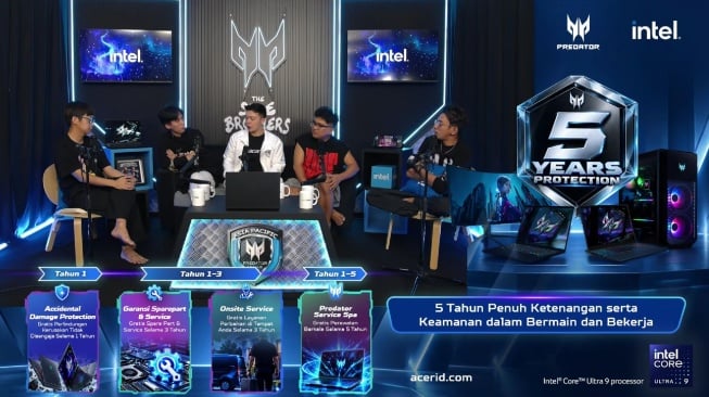 Acer Indonesia Hadirkan Perlindungan #5TahunSiapTempur. [Acer Indonesia] 