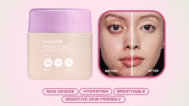 Skin tint ringan sesuai review pengguna. (Shopee)