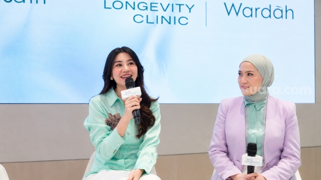 Aaliyah Massaid Punya Kebiasaan Bersihkan Wajah Sebelum Bertemu Anak