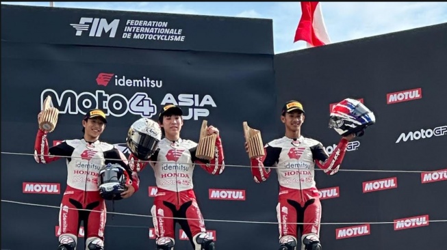 Melesat di Motegi, Badly Persembahkan Podium IM4AC untuk Indonesia (IST)