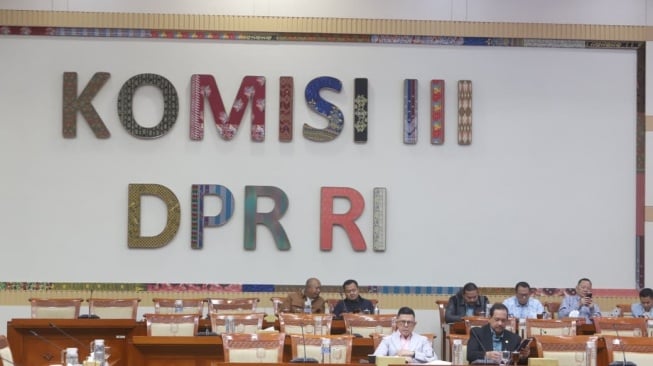 Rapat Dengar Pendapat Umum (RDPU) Komisi III DPR RI, Senin (5/10/2026). [Ist]