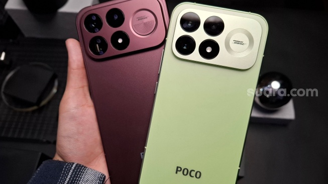 Peluncuran Poco F9 Series di Jakarta, Senin (5/10/2026). [Suara.com/Rahma]