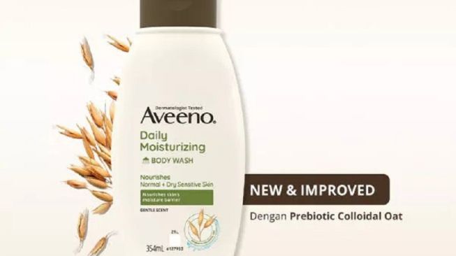 Aveeno Daily Moisturizing Body Wash (Shopee)