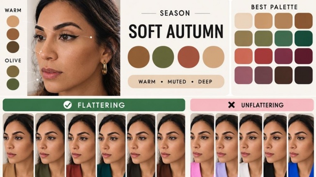 Ilustrasi Personal Color Analysis. (ChatGPT)