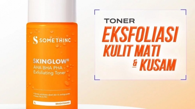 Somethinc SkinGlow® AHA BHA PHA Exfoliating Toner (Shopee)