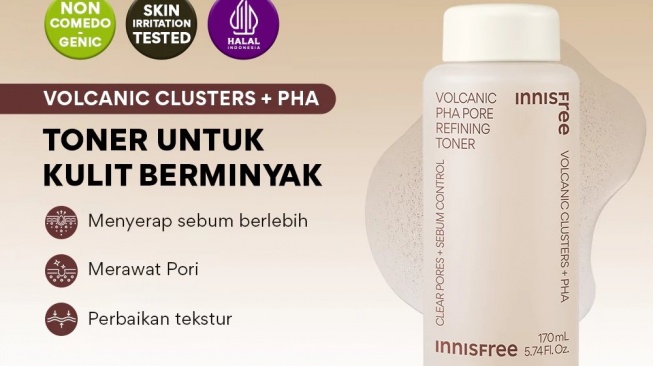 Innisfree Volcanic PHA Pore Refining Toner (Shopee)