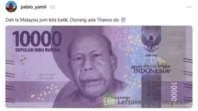 Pahlawan Nasional Indonesia Asal Papua Dihina Netizen Malaysia: Mirip Thanos