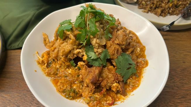 Menu di Restoran Modern Nusantara. [Suara.com/Dini Afrianti]