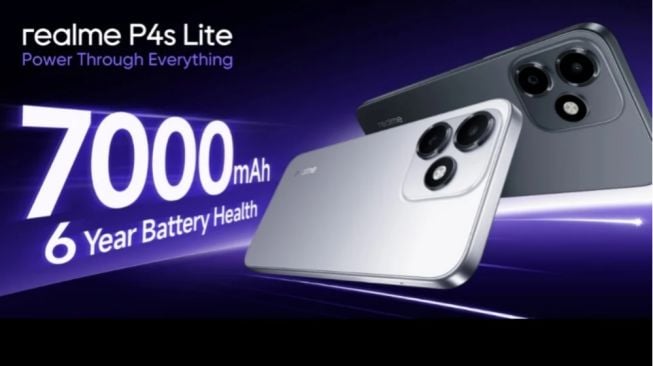 Realme P4s Lite Resmi Rilis: Usung Baterai 7.000 mAh dan Ketahanan 6 Tahun