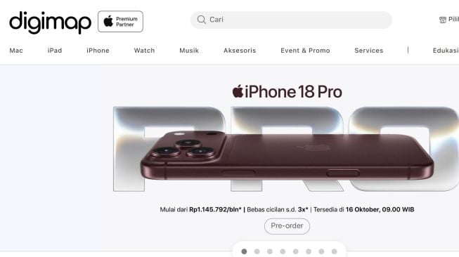 Pre-order iPhone 18 Pro. [Digimap]