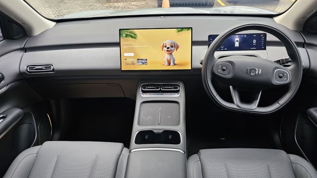 Changan Deepal S05 dengan fitur Pet Mode untuk Perjalanan. (Foto: Changan)