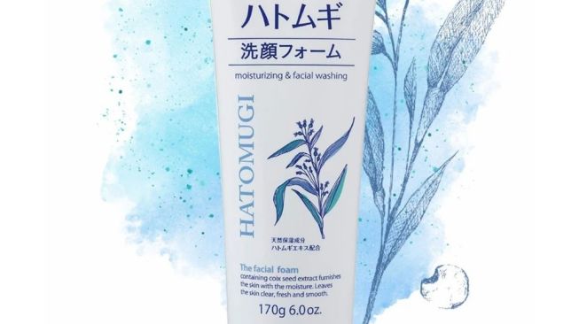 Reihaku Hatomugi The Facial Foam (Shopee)