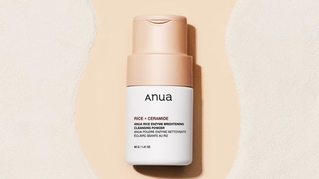 ANUA Rice Enzyme Brightening Cleanser Powder (Shopee)