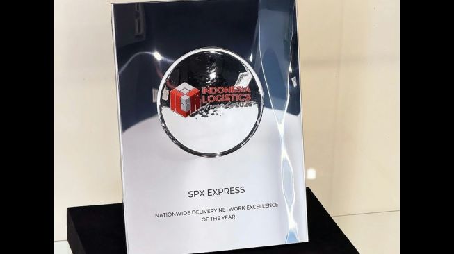 Penghargaan untuk SPX Express dalam ajang Indonesia Logistics Awards (ILA) 2026. (Dok: Shopee)