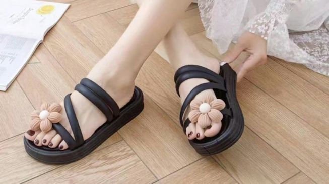 Voova Sandal Jelly Flower Bear