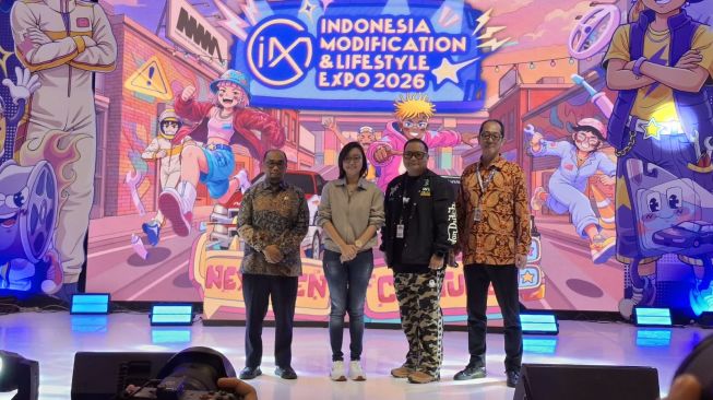 Indonesia Modification Lifestyle Expo 2026 resmi dibuka di ICE BSD City. (Foto: SUARA.COM/Manuel Jeghesta)