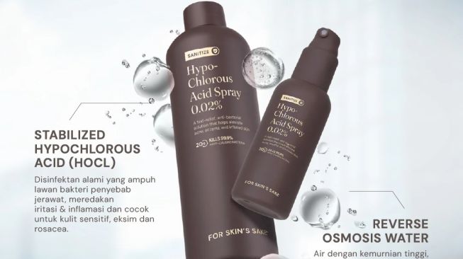 HOCl Spray For Skin's Sake