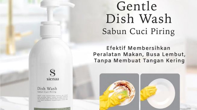 SIENAA Non SLS Gentle Dish Wash (Shopee)