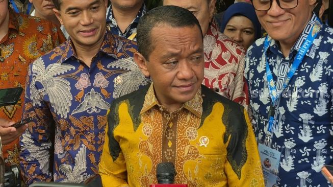 Menteri ESDM, Bahlil Lahadalia. [Suara.com/Achmad Fauzi].
