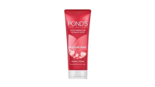 Pond's Age Miracle Hexyl Retinol Facial Foam (Shopee)