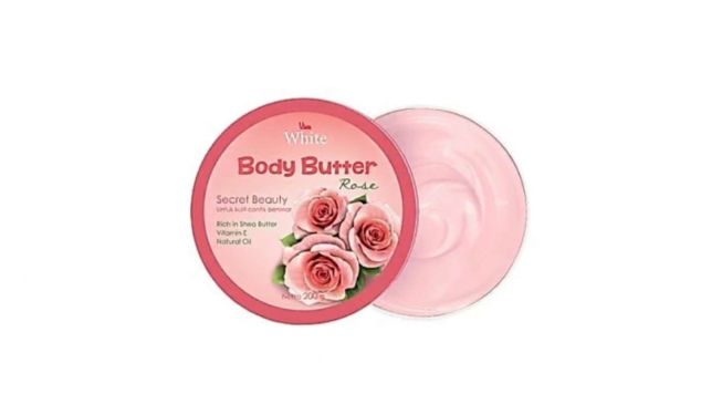Viva White Body Butter Rose