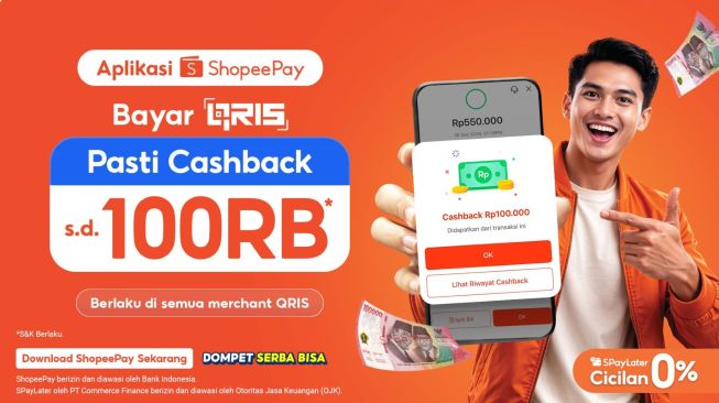 Heboh Reaksi Netizen Dapat Cashback s.d. Rp100RB Saat Bayar QRIS, Ini Cara Mendapatkannya!