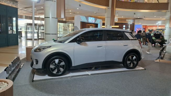 Mobil listrik AION UT Urban. (Foto: SUARA.COM/Manuel Jeghesta)