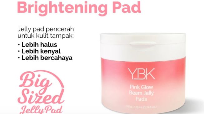YBK Pink Glow Beam Jelly Pads (Shopee)
