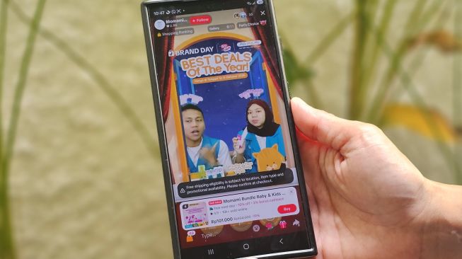 LIVE Shopping Tokopedia dan TikTok Shop. [Tokopedia]