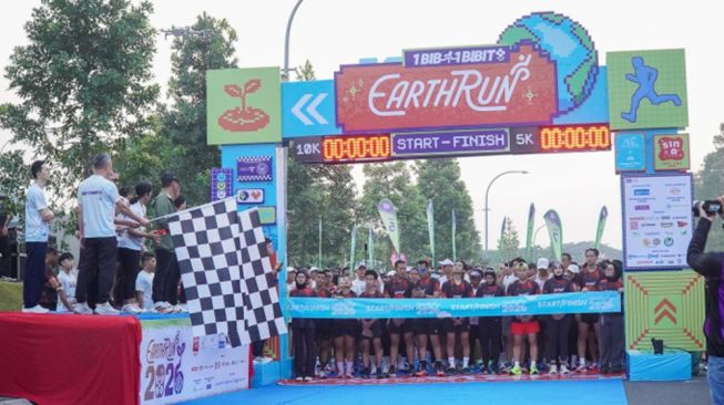 Mandatalam Earth Run 2026 1 BIB 1 Bibit: Hadir di 3 Kota, Satu Langkah untuk Bumi yang Lebih Hijau