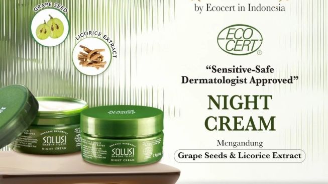 Solusi Organic Renewage Night Cream (Shopee)