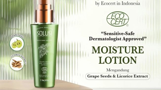 Solusi Organic Renewage Moisture Lotion (Shopee)