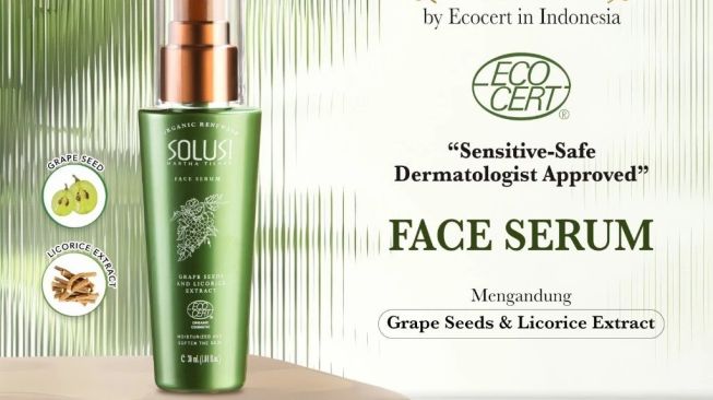 Solusi Organic Renewage Face Serum (Shopee)