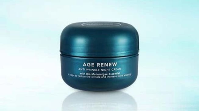 Biokos Age Renew Anti Wrinkle Night Cream (Shopee)