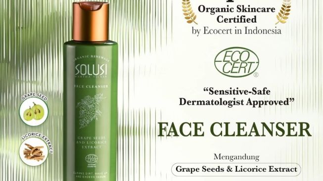 Solusi Organic Renewage Face Cleanser (Shopee)