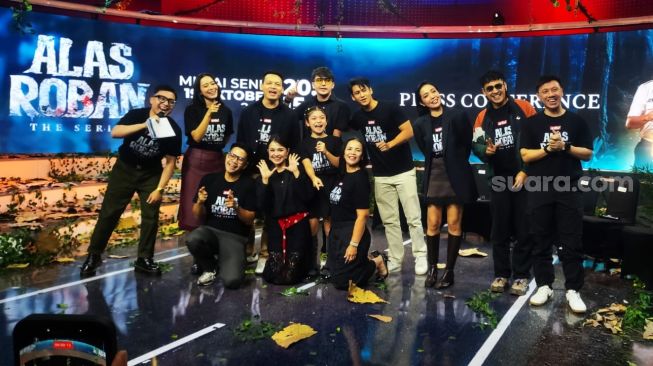 Sukses di layar lebar, Alas Roban dibuat menjadi series horor dan akan tayang di ANTV dan Netflix. [Ferry Noviandi/Suara.com]