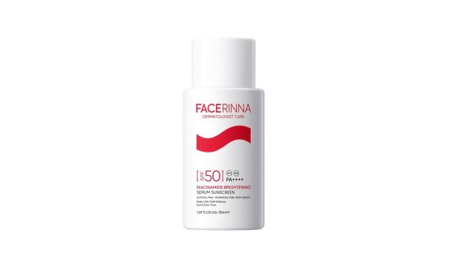 Facerinna Niacinamide Brightening Serum Sunscreen SPF 50 PA++