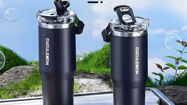 CucuLemon Tumbler Stainless 1000 ml (Shopee)